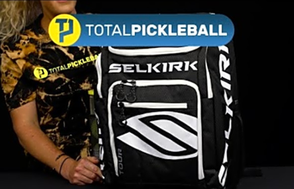 Take a closer look at the Selkirk Tour Pickleball Backpack Bag!