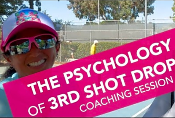 Fixing Your Mindset about Pickleball 3rd Shot Drops - Your Brain is Making Your Body Tight