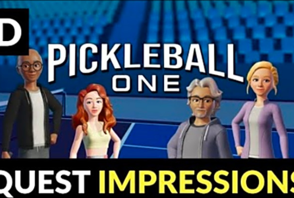 Pickleball One - VR - First Impressions &amp; Gameplay - Meta Quest