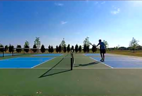 Slam Master Pickleball Paddle contest - Forehand/Backhand drive 113 - Mohit Arkansas