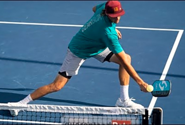 Casey Patterson playing the CP7 Paddle - PPA Select Medical Orange County Cup - Gearbox Pickleball