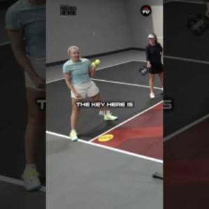 Pickleball pro &amp; coach Susannah Barr will teach you a footwork drill to ...