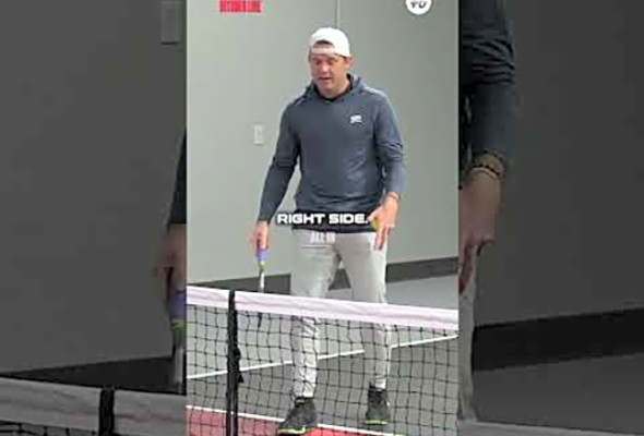 Pickleball pro Rob Nunnery will take you through a drill: Nowhere in the Kitchen Is Safe