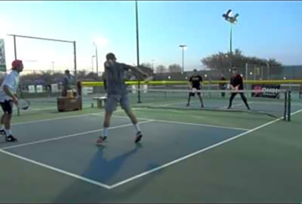 PICKLEBALL Kern/Darrin vs Dawson/Dawson (Game 2)