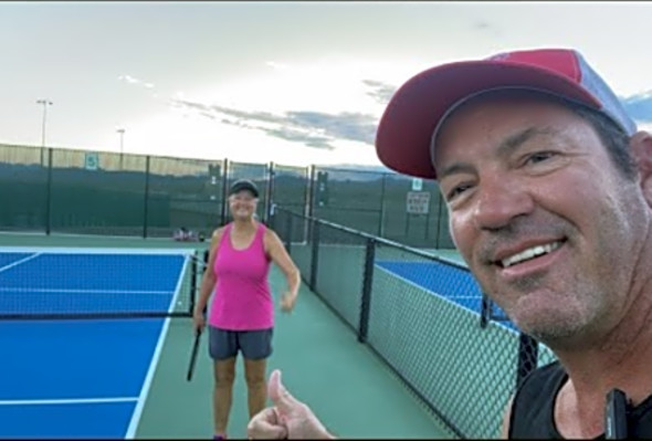 Live private pickleball lesson w/ Coach David