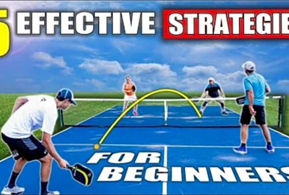 These 5 PICKLEBALL Strategies Will BEAT 99% of ALL Players