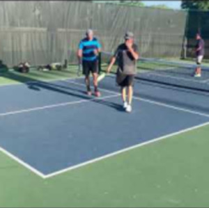 4.5 Pickleball Mens Doubles Keith Valentine / Mark Johnston vs Dave Nel ...