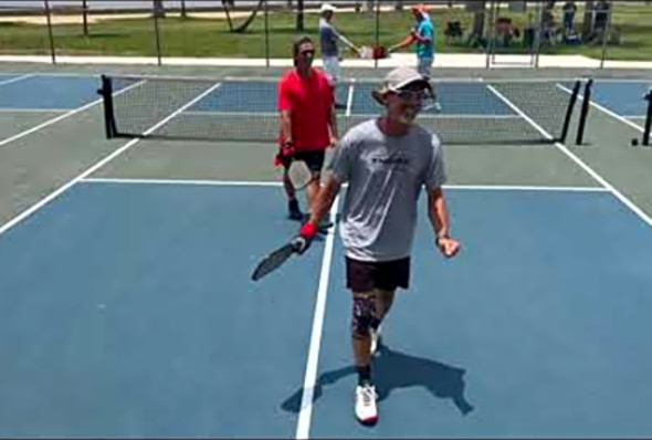 4.5/5.0 Senior 50 Rec Play Pickleball Highlights Reel Week 26