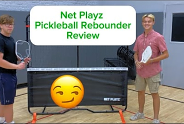 Pro Pickleball Training Device For Improved Consistency - Net Playz 6ft Pickleball Rebounder Review
