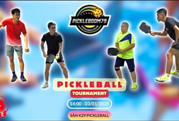 LIVESTREAM PICKLEBOOM79 PICKLEBALL TOURNAMENT 2025