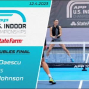 The State Farm 2023 APP U.S. Indoor Championships - Mixed Final - Barr/D...