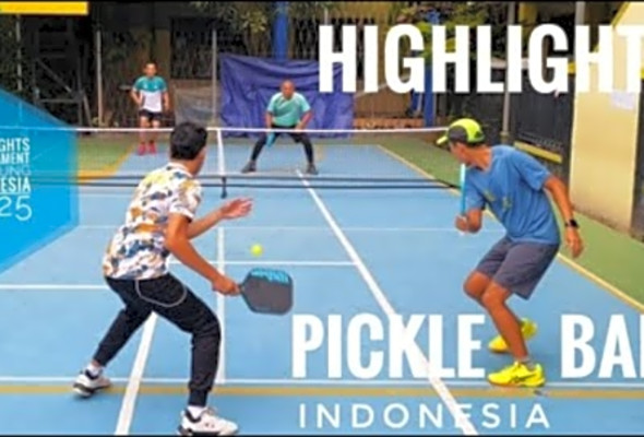 PICKLEBALL HIGHLIGHTS TOURNAMENT COMPILATION - #pickleballindonesia