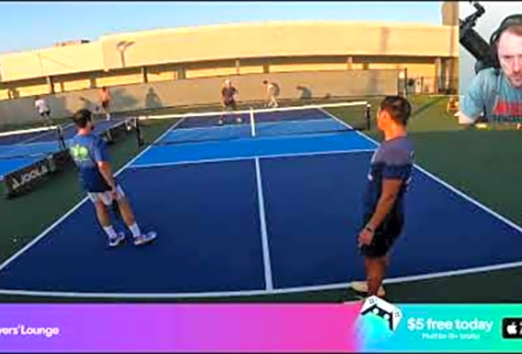 AJZach ATTACK DanDev (4.5 NOLA Pickleball)