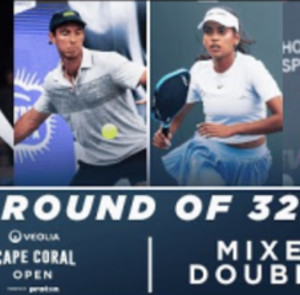 Bright/JW Johnson v Rane/Oncins at the Veolia Cape Coral Open
