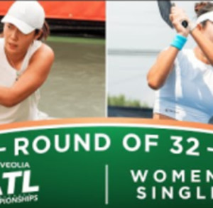 Chao Yi Wang v Lingwei Kong at the Veolia Atlanta Pickleball Championships