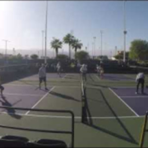 2018 Pickleball Nationals MXD 3.5 50 4th RD Game 3 of 3