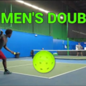 Court Level Pickleball Advanced Men&#039;s Doubles rec Game