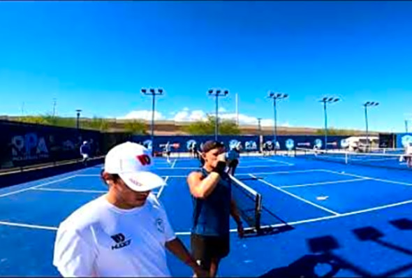 2022 PPA Championship Men&#039;s Pro Doubles Pat Smith Wyatt Stone Alex Neumann Mario Barrientos