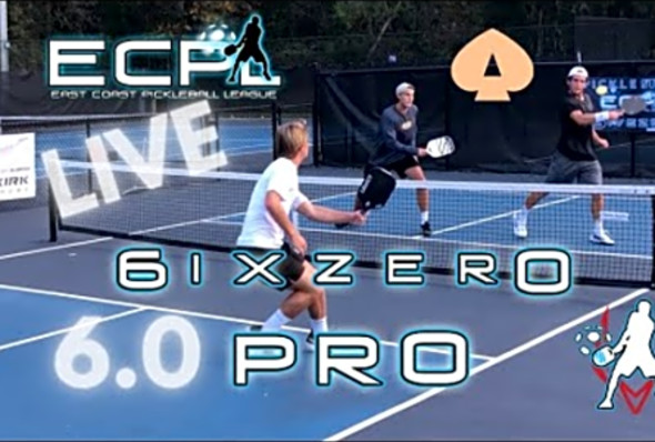 ECPL 6.0 LIVE PickleBall Pro Dubs - 6IXZERO