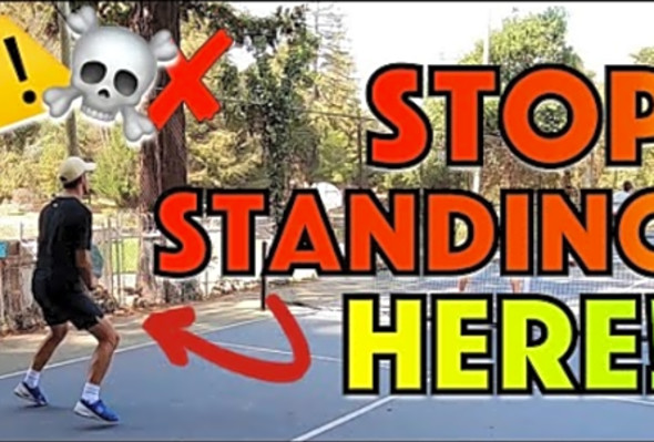 Stop Standing HERE in Pickleball (why youre losing)