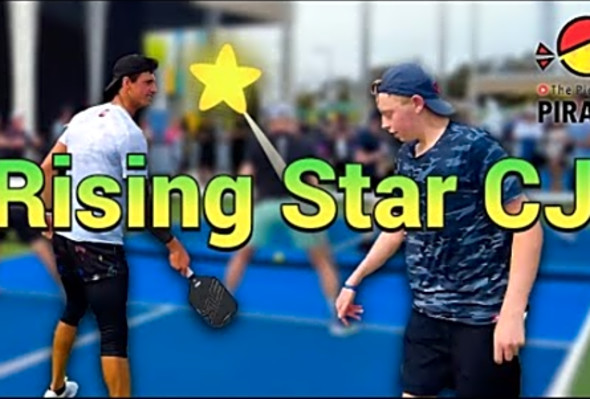 Rising Star vs Top Pickleball Pro