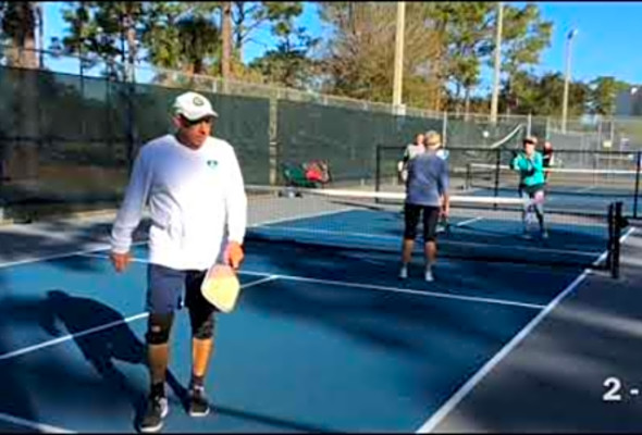 2021 Gulf Coast Games Pickleball Championships - Mixed Doubles 60 - Winners Bracket - 1st Round