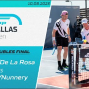 Nunnery/Daescu vs. Auvergne/De La Rosa - The 2023 APP Dallas Open - Men&#039;...