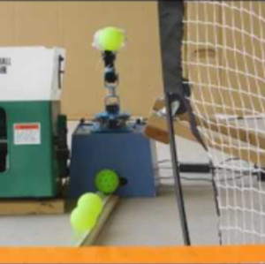 Pickleball Tutor with DIY Robot for backyard/patio practice - 1