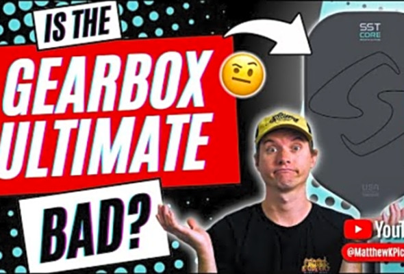 Gearbox Pro Ultimate Elongated Gen 3 Pickleball Paddle Review: Is This A Bad Paddle?