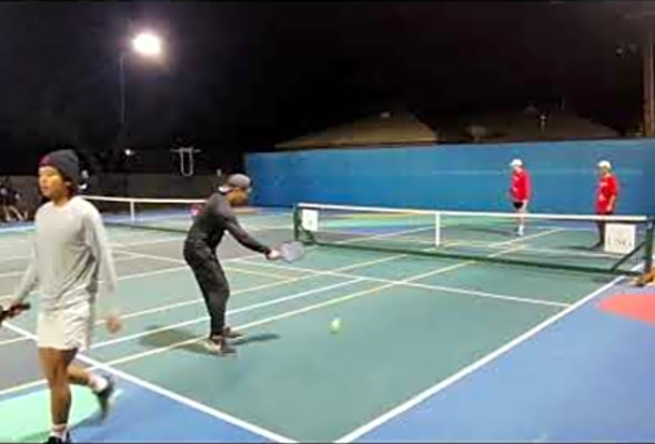 MLP: Dink&#039;n Devils vs Sorry Not Sorry Game3 Derek/Larry-Matt/Kalvin Pickleball 2/3/2022