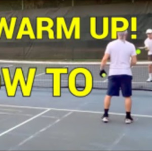 Pickleball HOW TO Warm Up: Pickleball Practice Routine