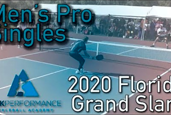 Pro Men&#039;s Singles - Jay Devilliers vs. Frank Anthony Davis - 2020 Florida Grand Slam