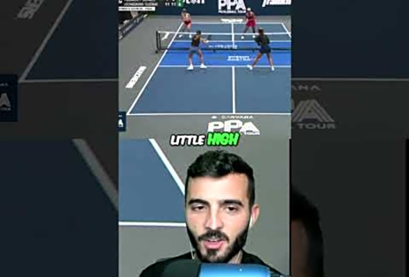 Epic Pickleball Rally At PPA Australia! Unbelievable Saves!