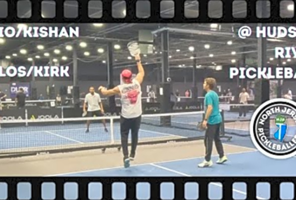 Dario/Kishan VS Carlos/Kirk at Hudson River Pickleball 2024