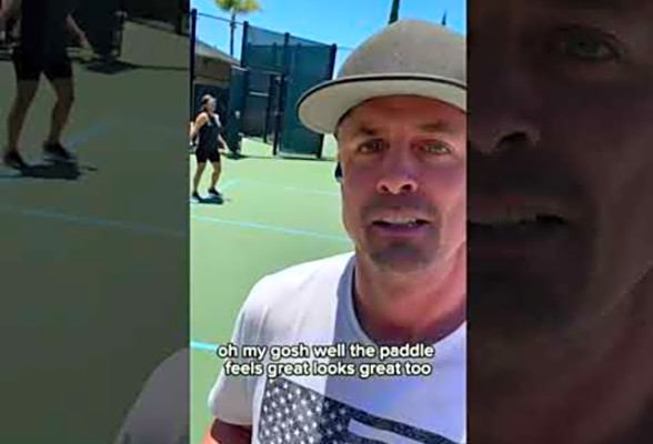 Gamma Voltage Pickleball paddle to intimidate kids