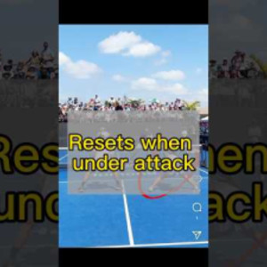 Resets - Neutralizing Attacks at Your Feet #pickleball