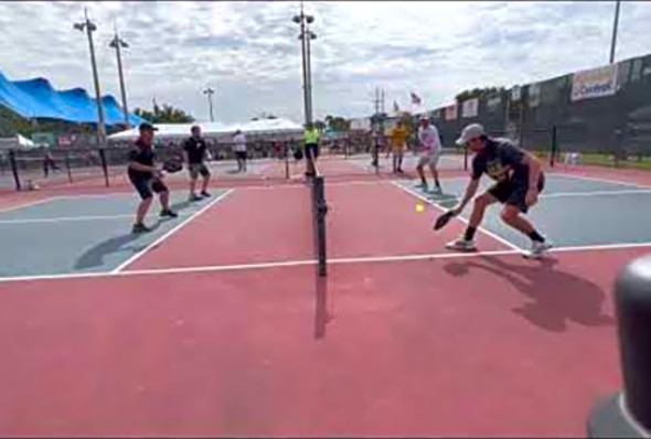 US Open Pickleball 2022 Travis Rettenmaier and Ryler DeHeart vs Will Willson and David Seckel part 2