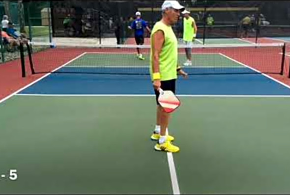 2020 Polk County Senior Games Pickleball Championships - Mens Doubles 65-69 - Playoff Semifinals