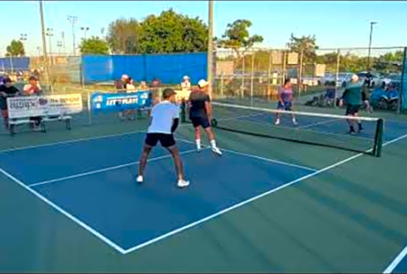 4.5 8 Men&#039;s Doubles Gold Medal Match Pickleball CAPA California Championships 2023 6/24/23