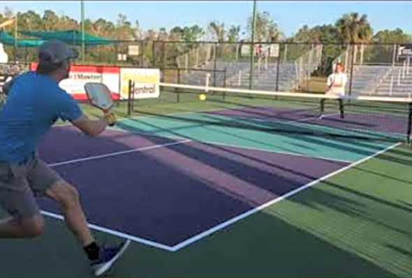 Zane Navratil vs Jason Garriotte - APP Pickleball Pro Singles - Pickleplex Punta Gorda - 1/10/2021