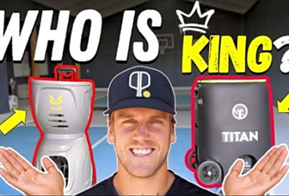 Titan vs Erne Pickleball Machine Comparison
