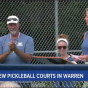 New Pickleball Courts in Warren