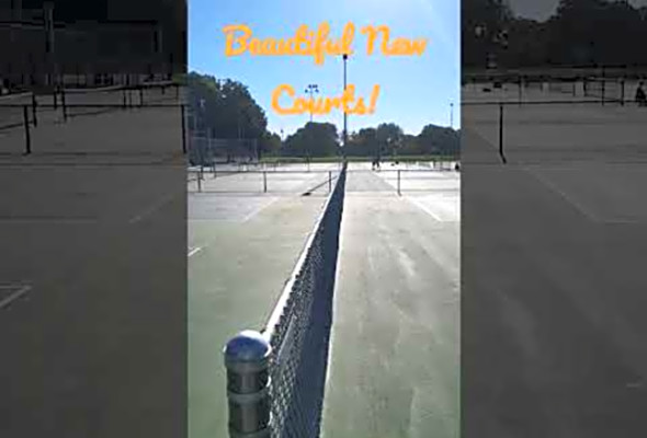 Pickleball Courts at Allan Witt Park, Fairfield. #pickleball #pickleballgame #newcourts