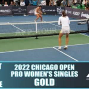 2022 APP Chicago Open Pro Women&#039;s Singles Gold: Bright vs Devidze