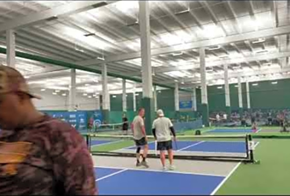PPA Indoor National Championship 4.0 35 1st Round match of gold medal winners