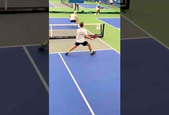 So you wanna play singles, do ya? #pickleball