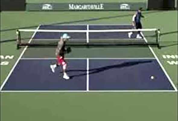 2022 USA Pickleball National Championships - Bracket Final - Sr Pro Singles Johansson vs. Morariu