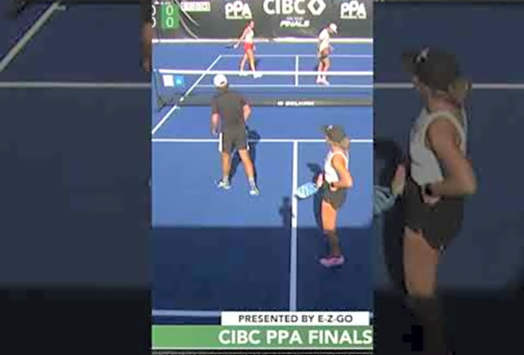 Remarkable Defense Rescues #shorts #pickleball