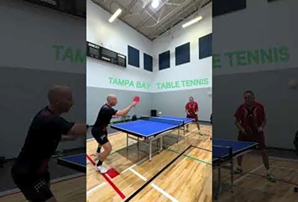 table tennis with the musical stylings of the pickleball band