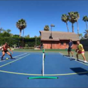 Girls versus Boys Pickleball High Level Rec Jessie Irvine Cristina Gabe ...